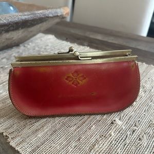 Patricia Nash Leather Clutch Wallet- VGUC